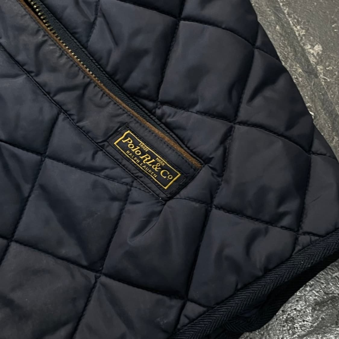 105 폴로 캠튼 퀼팅 자켓  상품이미지5