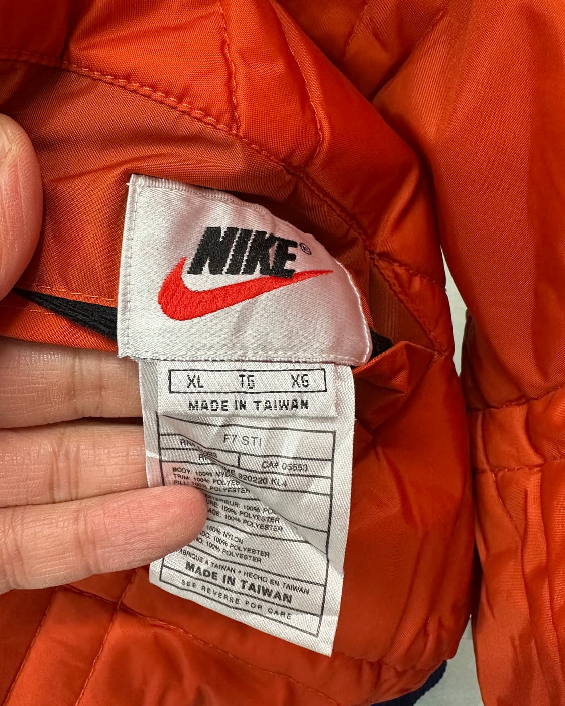 (2XL)90'S 나이키 양면 점퍼-M1164 상품이미지4