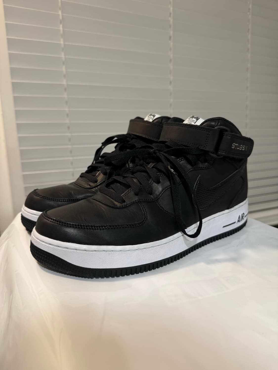 나이키x스투시 포스검흰 (285mm) 상품이미지1