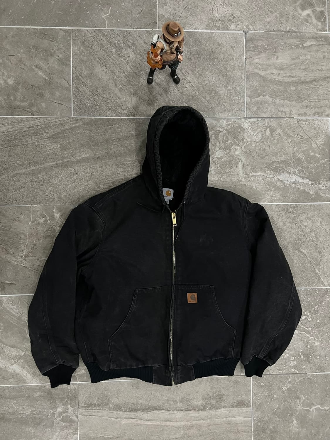 (L) 칼하트 덕 액티브 후드자켓 J130 BLK 블랙 상품이미지1