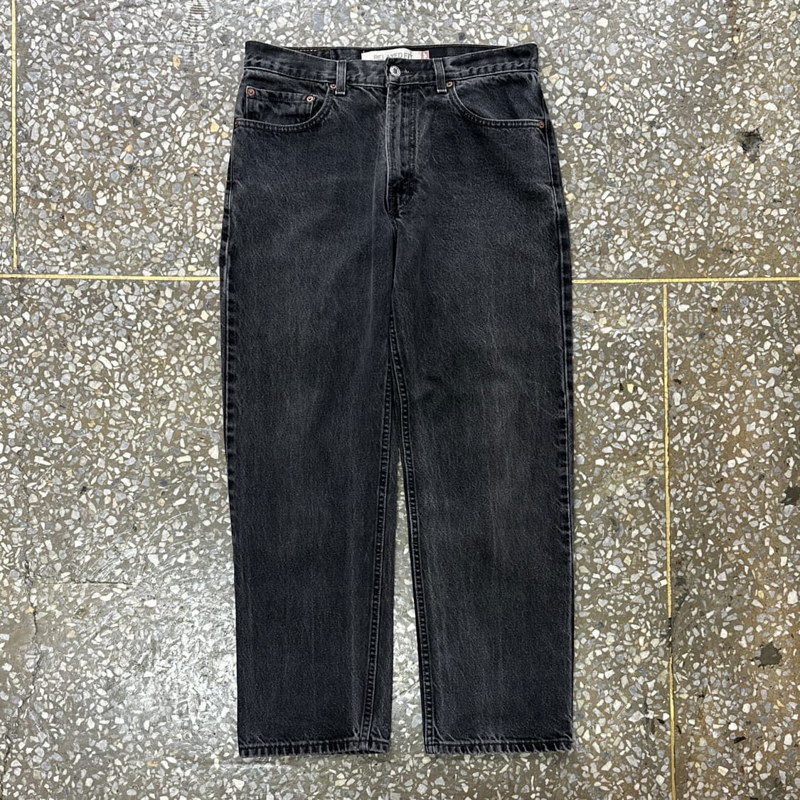 00s 리바이스 550 블랙 진 데님 팬츠 32 상품이미지1