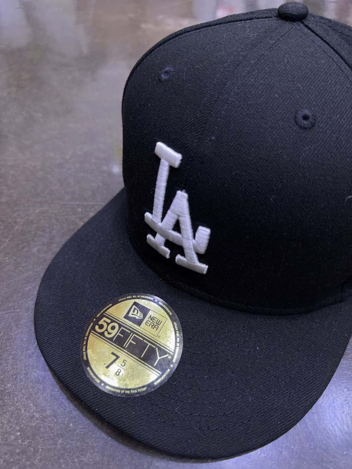 뉴에라 MLB LA 다저스 베이직 피티드캡 모자 758(60.6) 상품이미지3