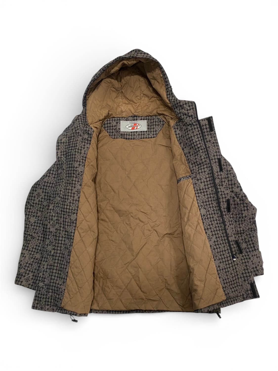 JOE ROCKET 패턴 후드 패딩 자켓 / 빈티지 아웃도어 상품이미지2