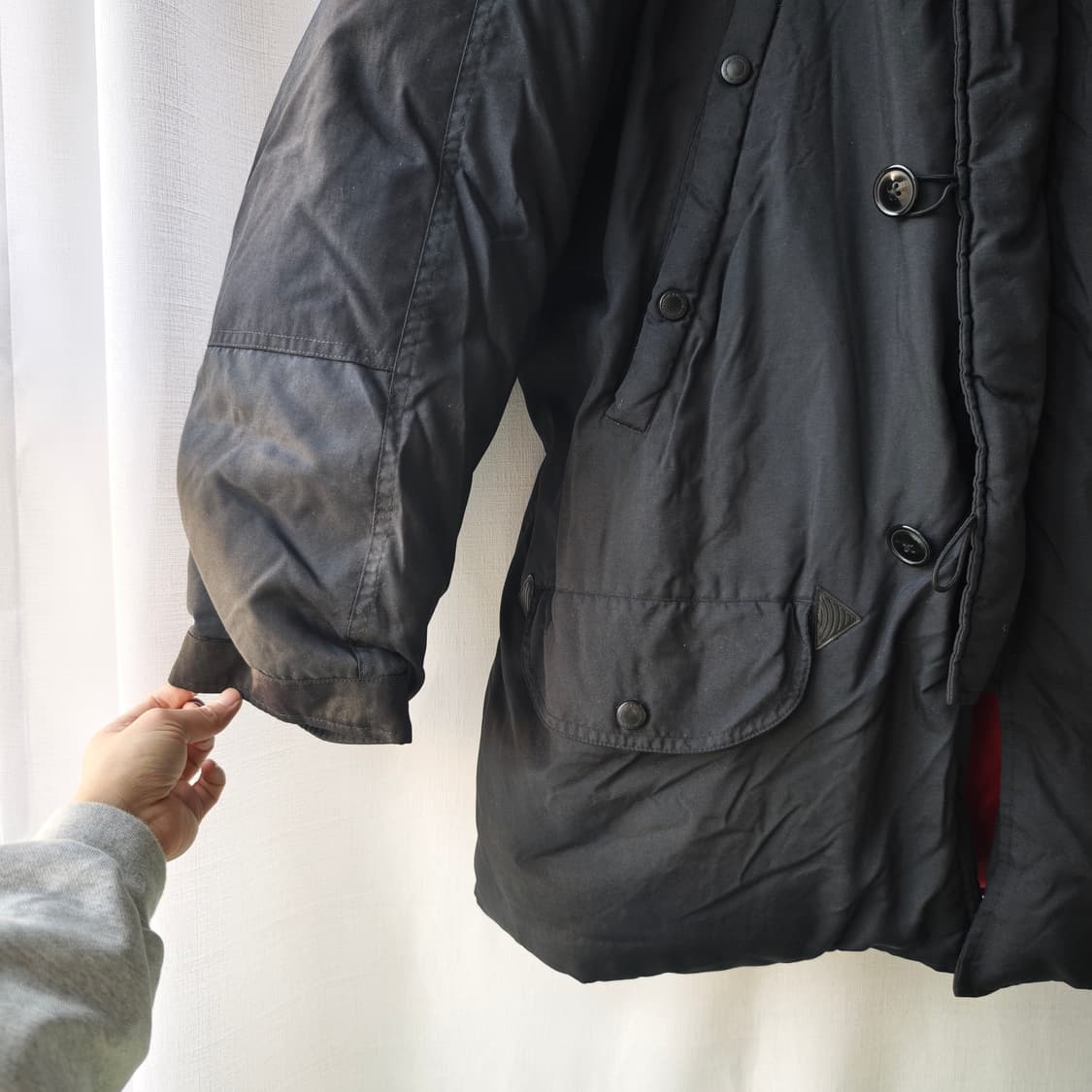 랄프로렌 폴로 진스 몬스터 다운 파카 N3B 블랙 L 상품이미지3