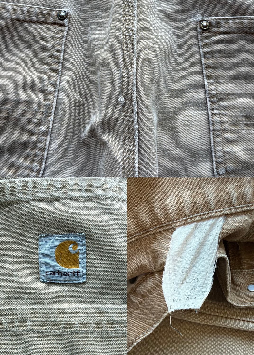 칼하트 더블니 카펜터 팬츠 상품이미지7