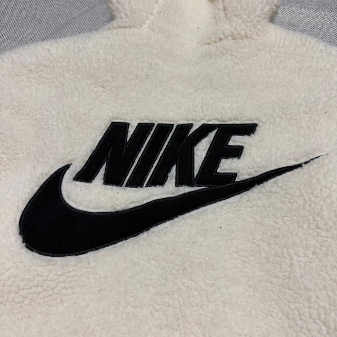 나이키 스우시 빅로고 배색 플리스 자켓 상품이미지3