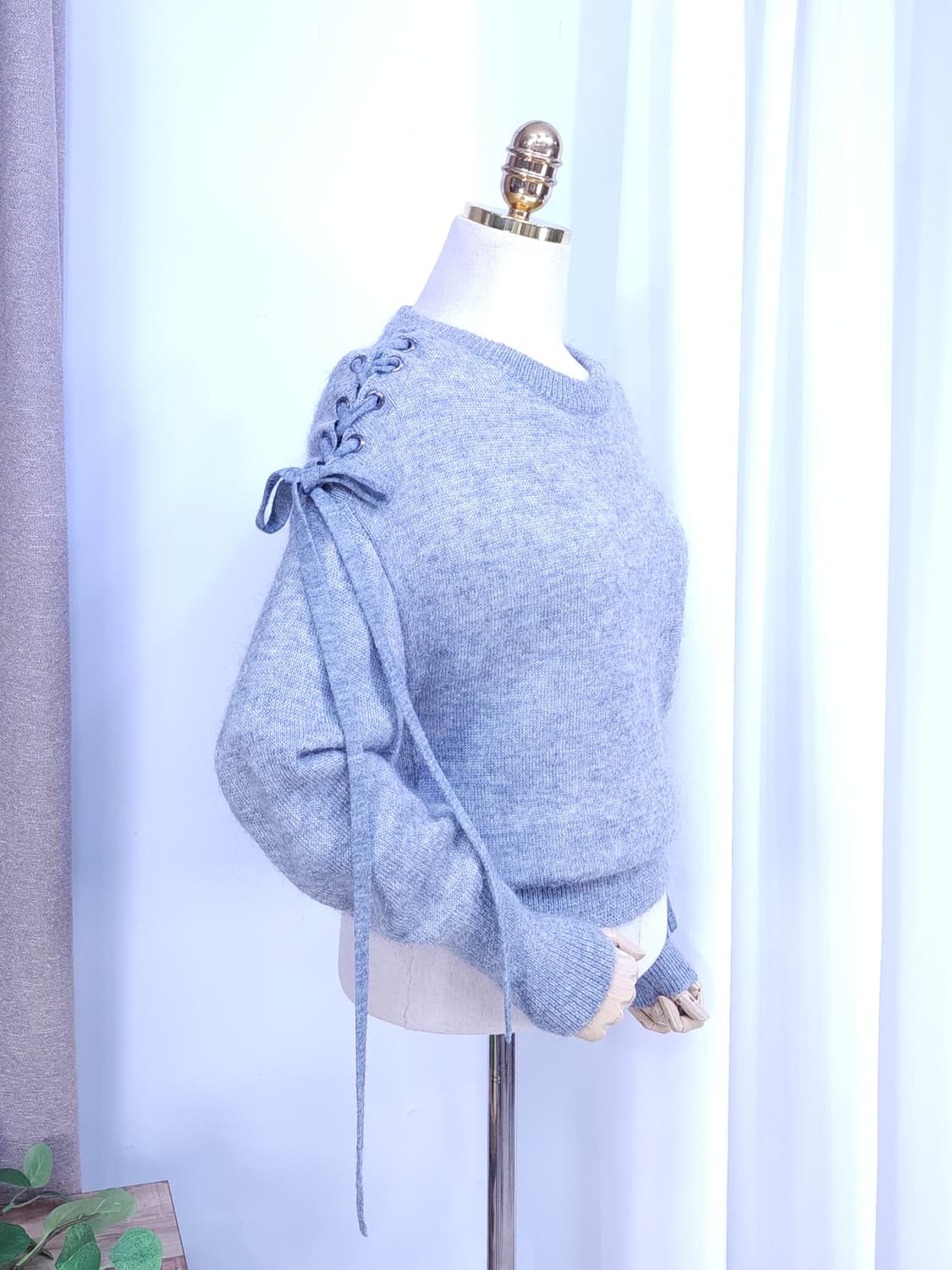 LE CIEL BLEU 아일렛 니트 상품이미지1