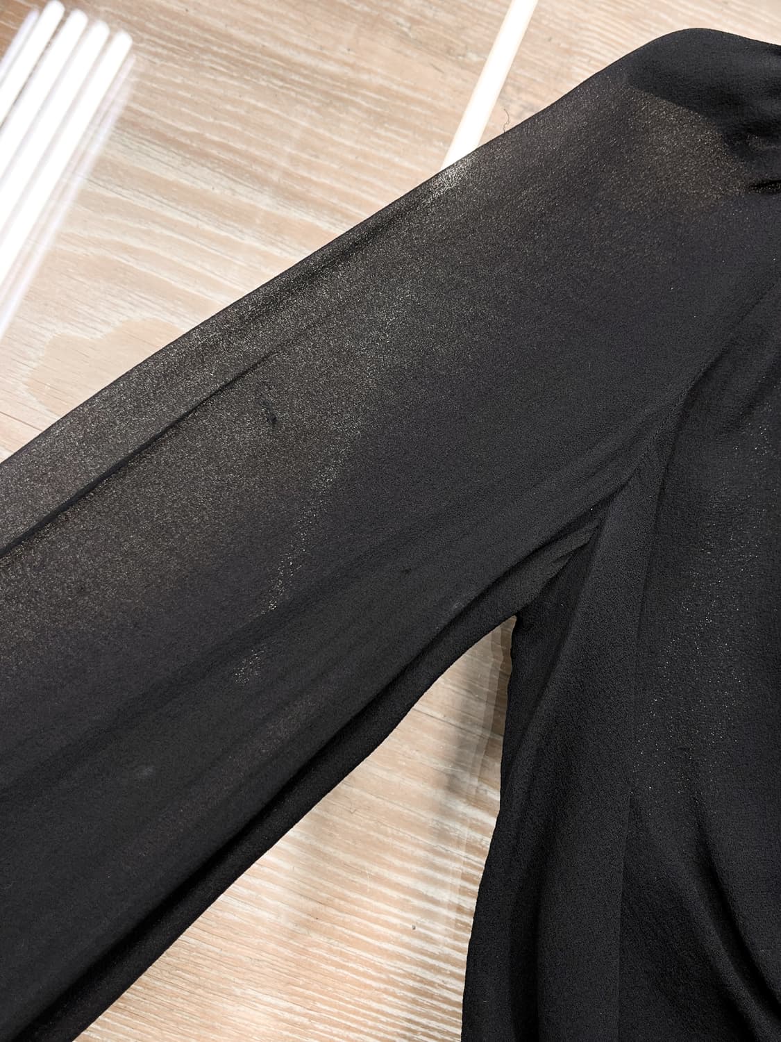 프라다 시스루 러플 블라우스 상품이미지8