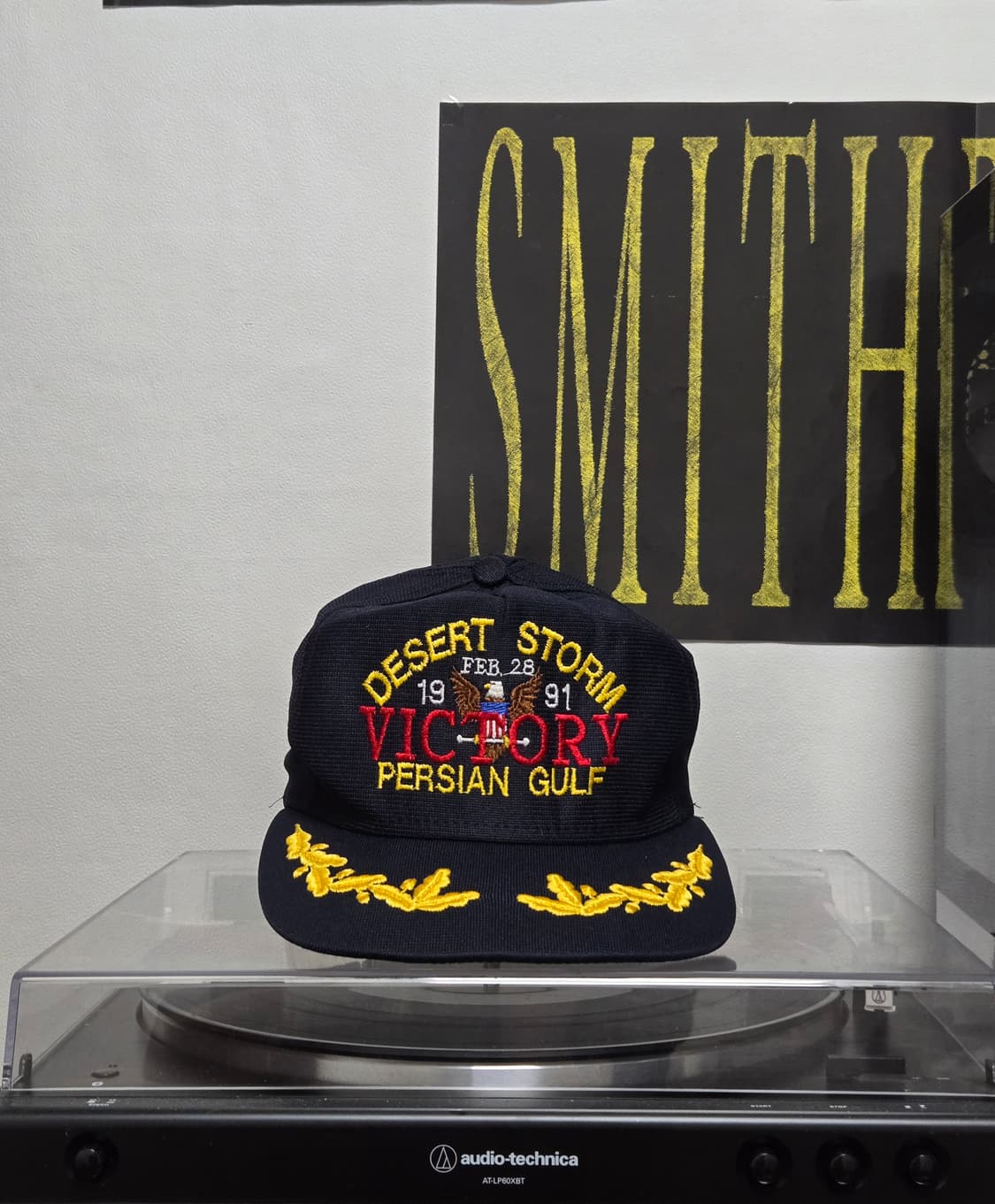 90s Desert Storm Eagle Trucker Cap 상품이미지1