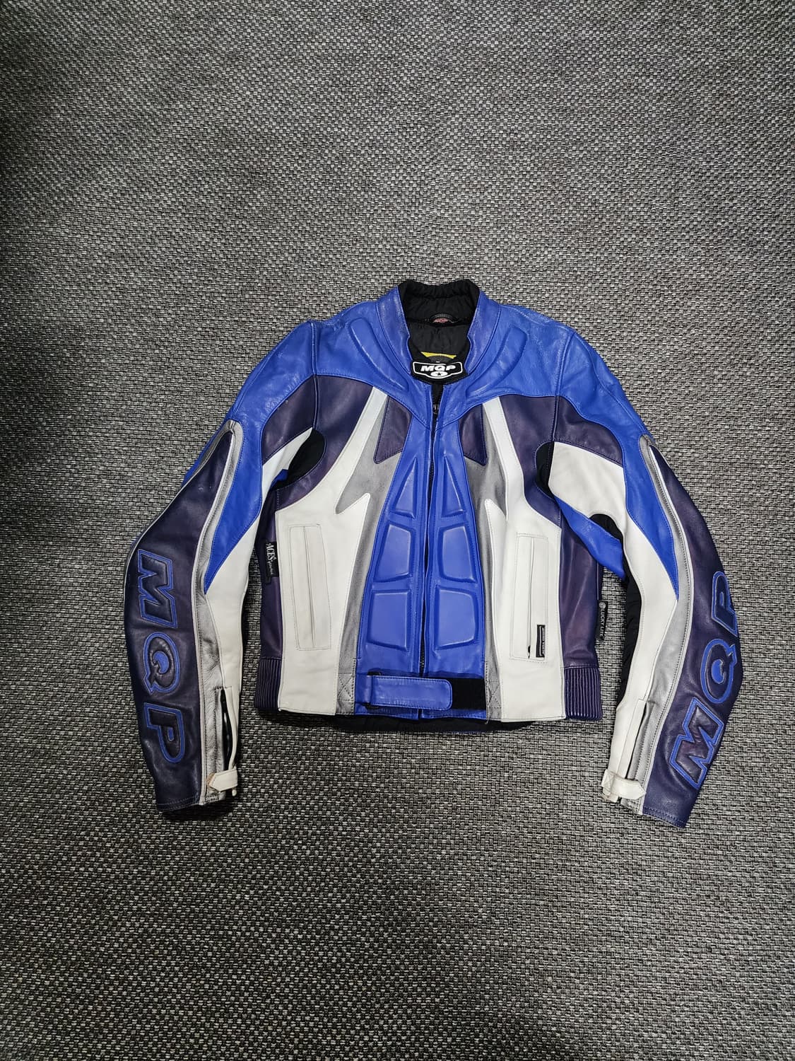 레이싱 레더 바이크 자켓  50사이즈  상품이미지1