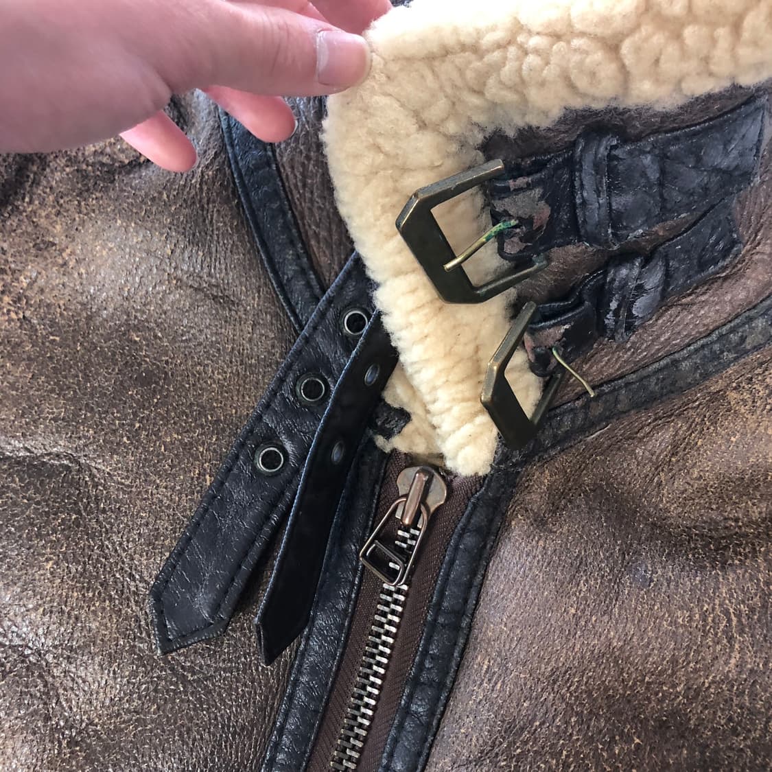 빈티지 B-3 무스탕 상품이미지5