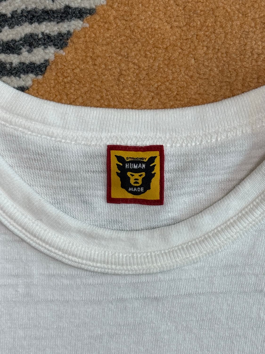 [2XL] 휴먼 메이드 그래픽 티셔츠 #02 화이트 타이거 상품이미지3