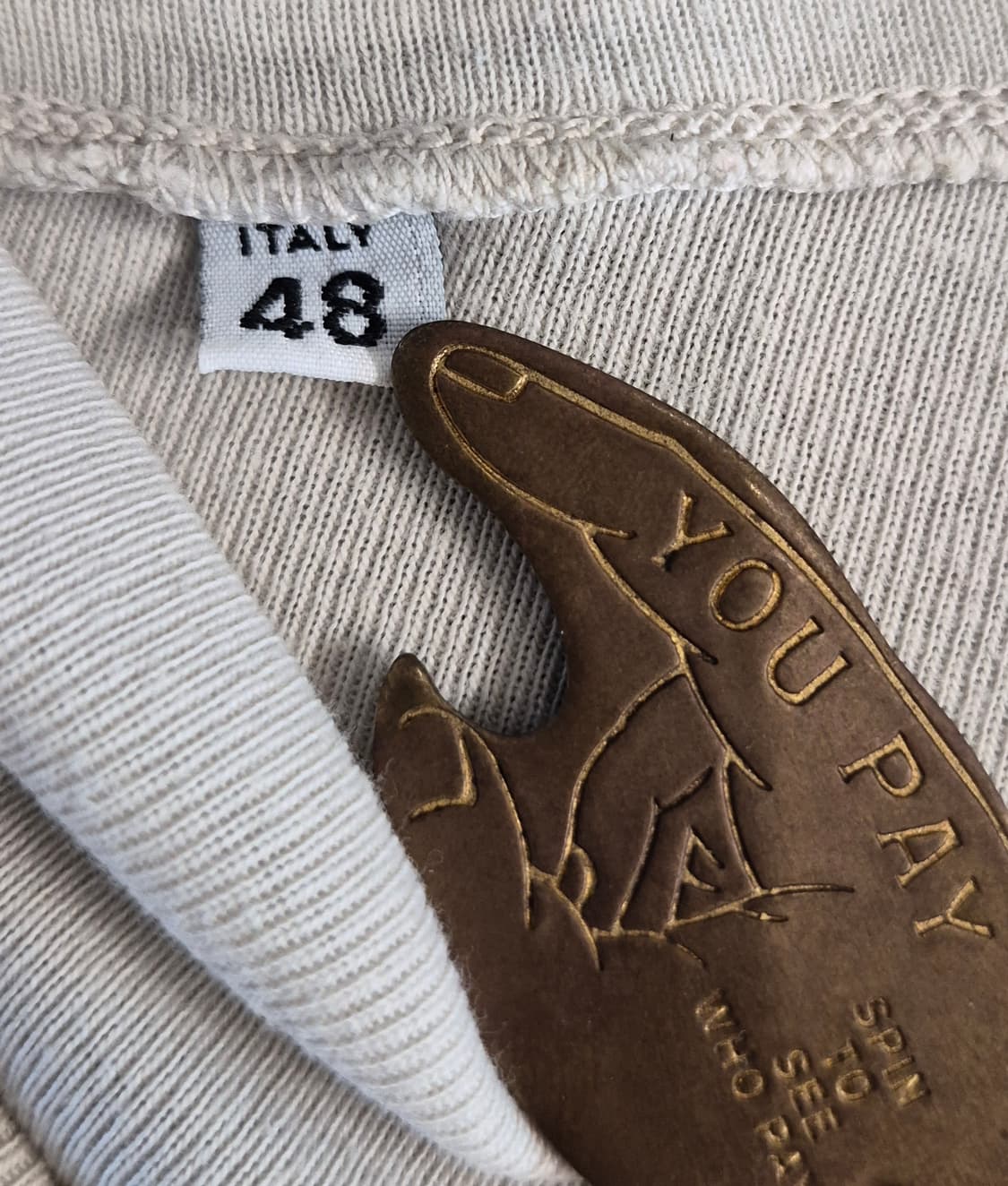 00's MASION MARGIELA TUBULAR PATTERN TEE 상품이미지5