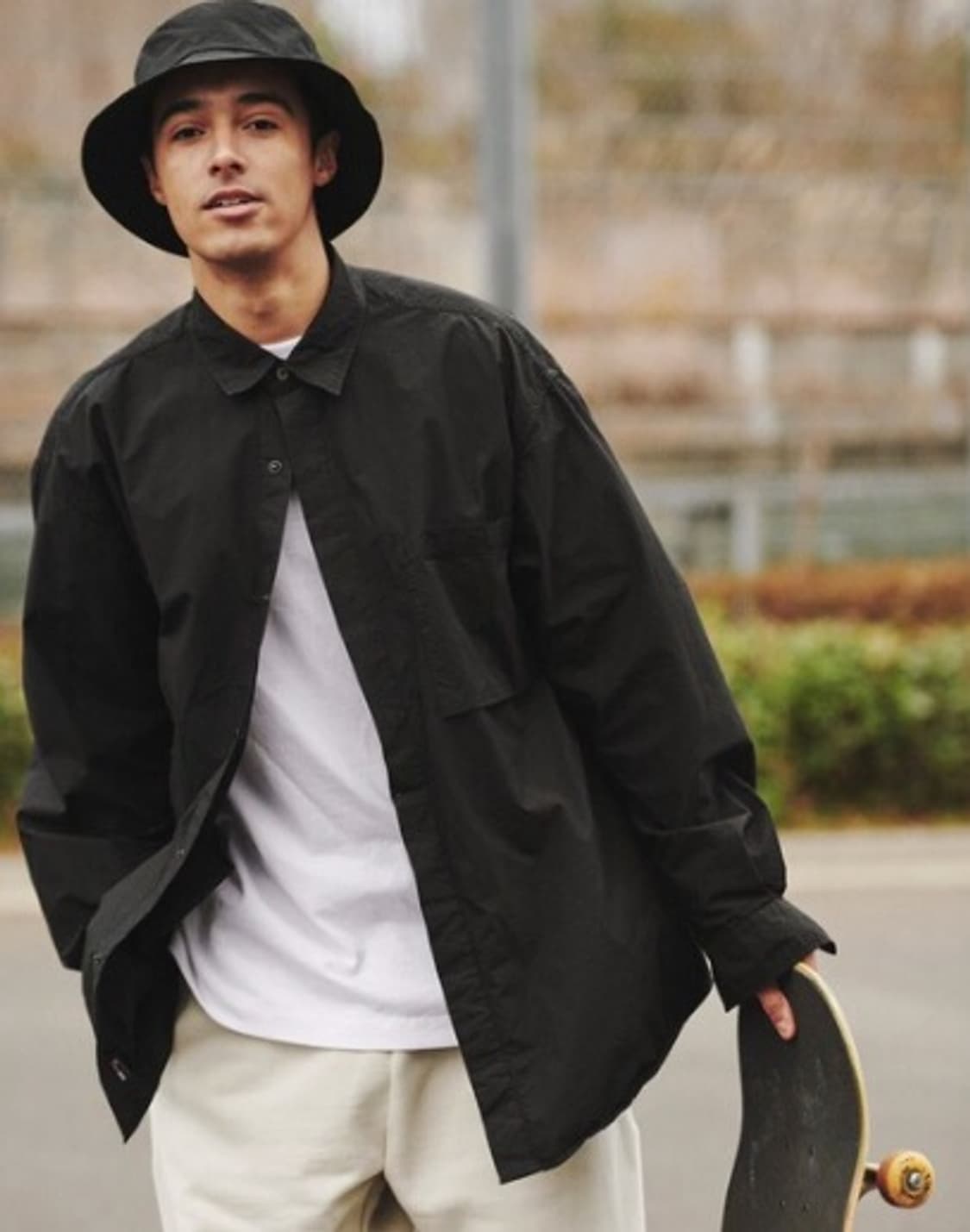 FREAK'S STORE 블랙 코듀라 셔츠 L 상품이미지1