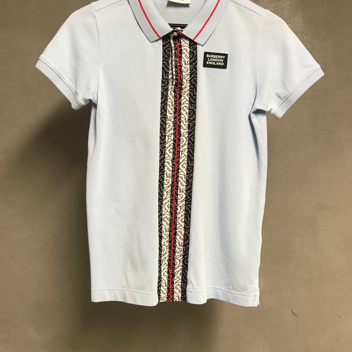 버버리 PK 반팔 카라티 14Y(W) 상품이미지3