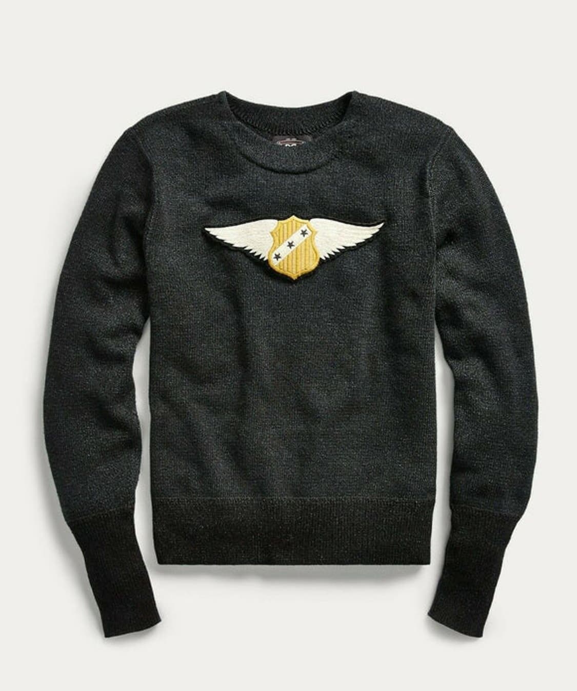 더블알엘 RRL 방패 윙 패치 니트 M (레어템) 상품이미지1