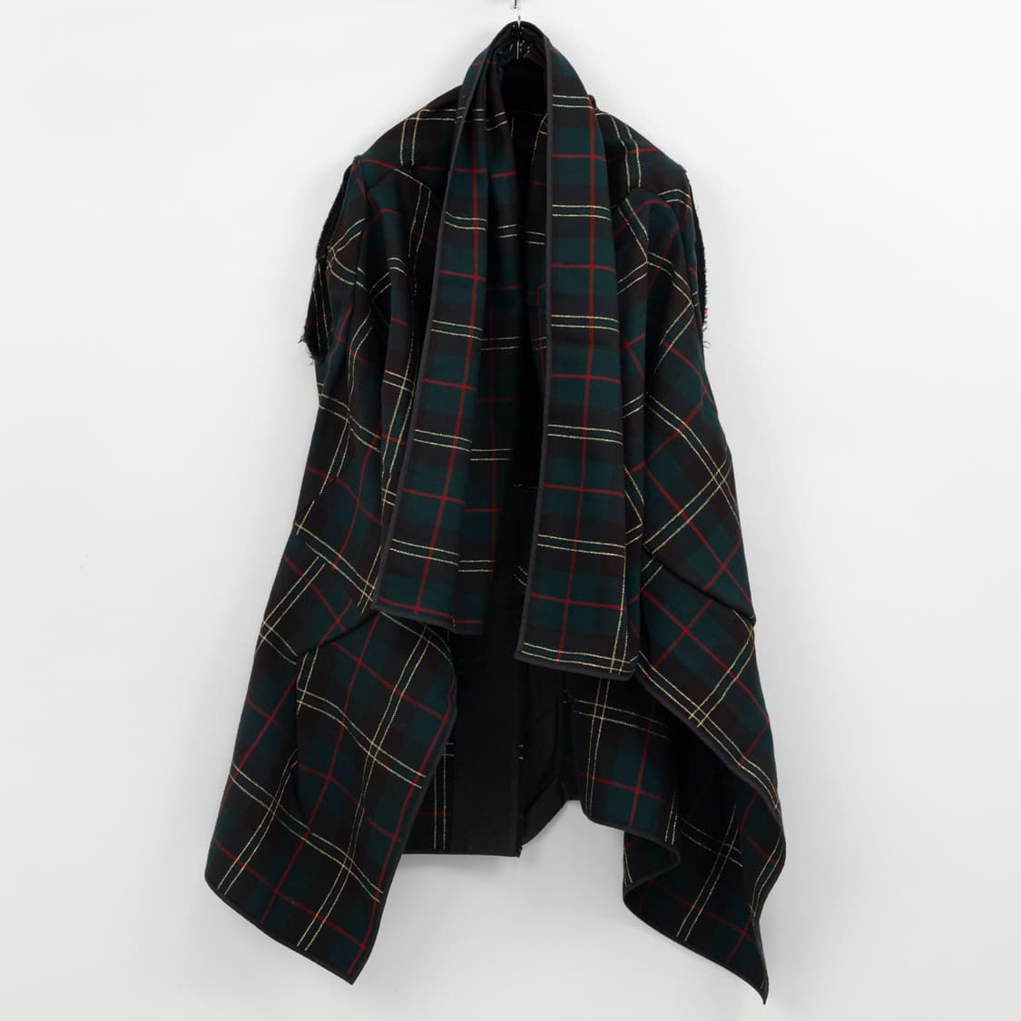 꼼데가르송 빈티지 1999 쇼피스 그린 타탄 체크 상품이미지4