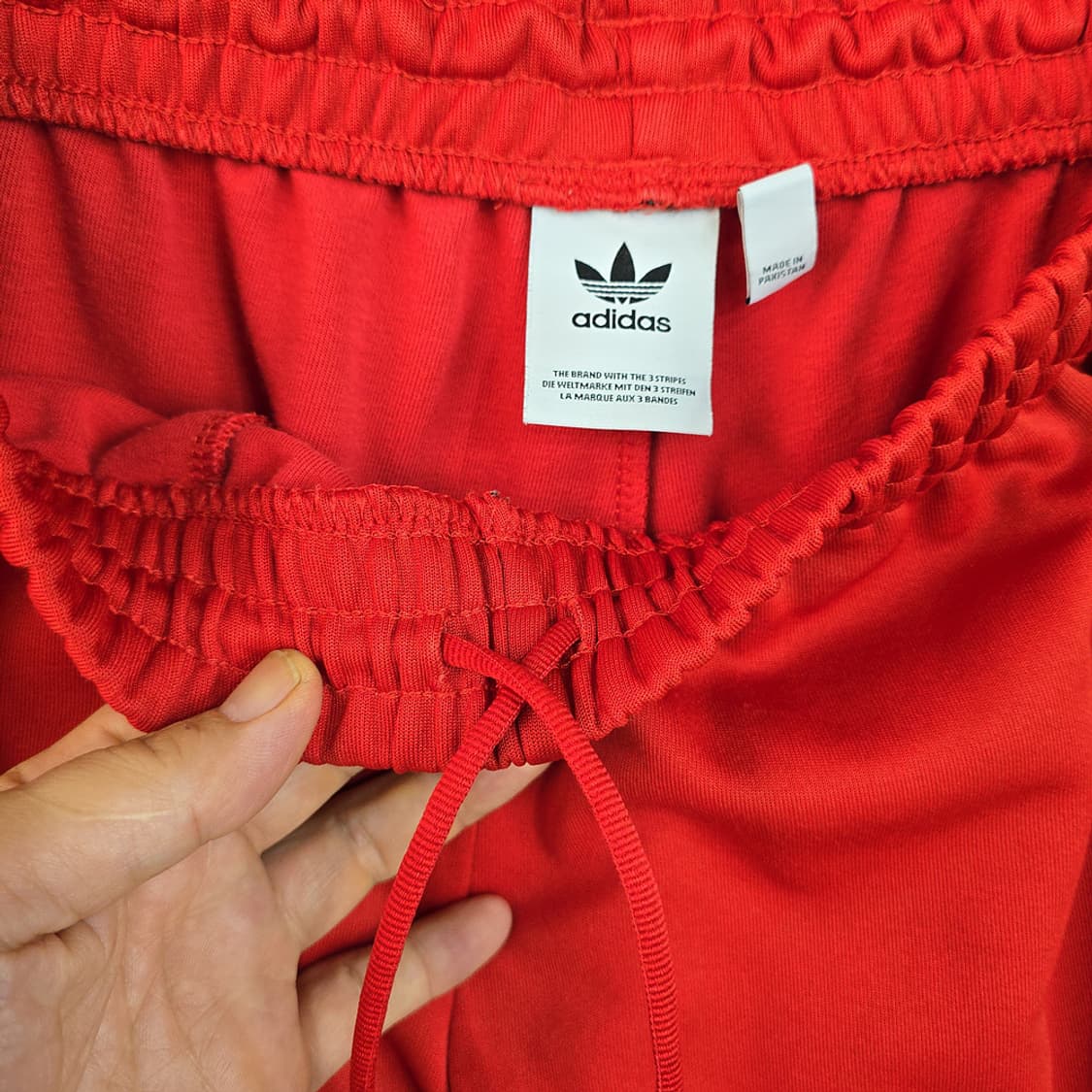 아디다스(adidas) SST 트랙팬츠 레드 2XL 상품이미지4