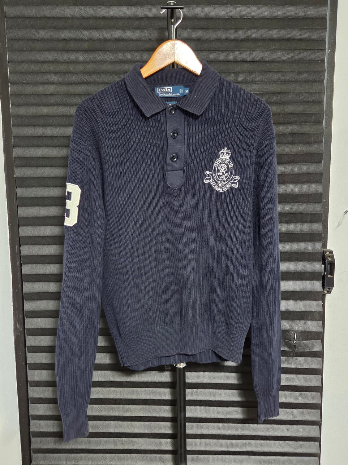 [폴로 랄프로렌] 럭비 카라 니트 | 00032 상품이미지1