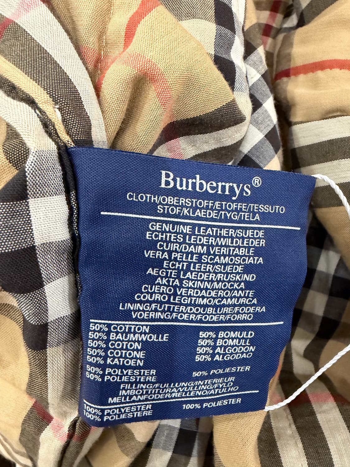 버버리 리얼 레더 더플 코트 상품이미지8