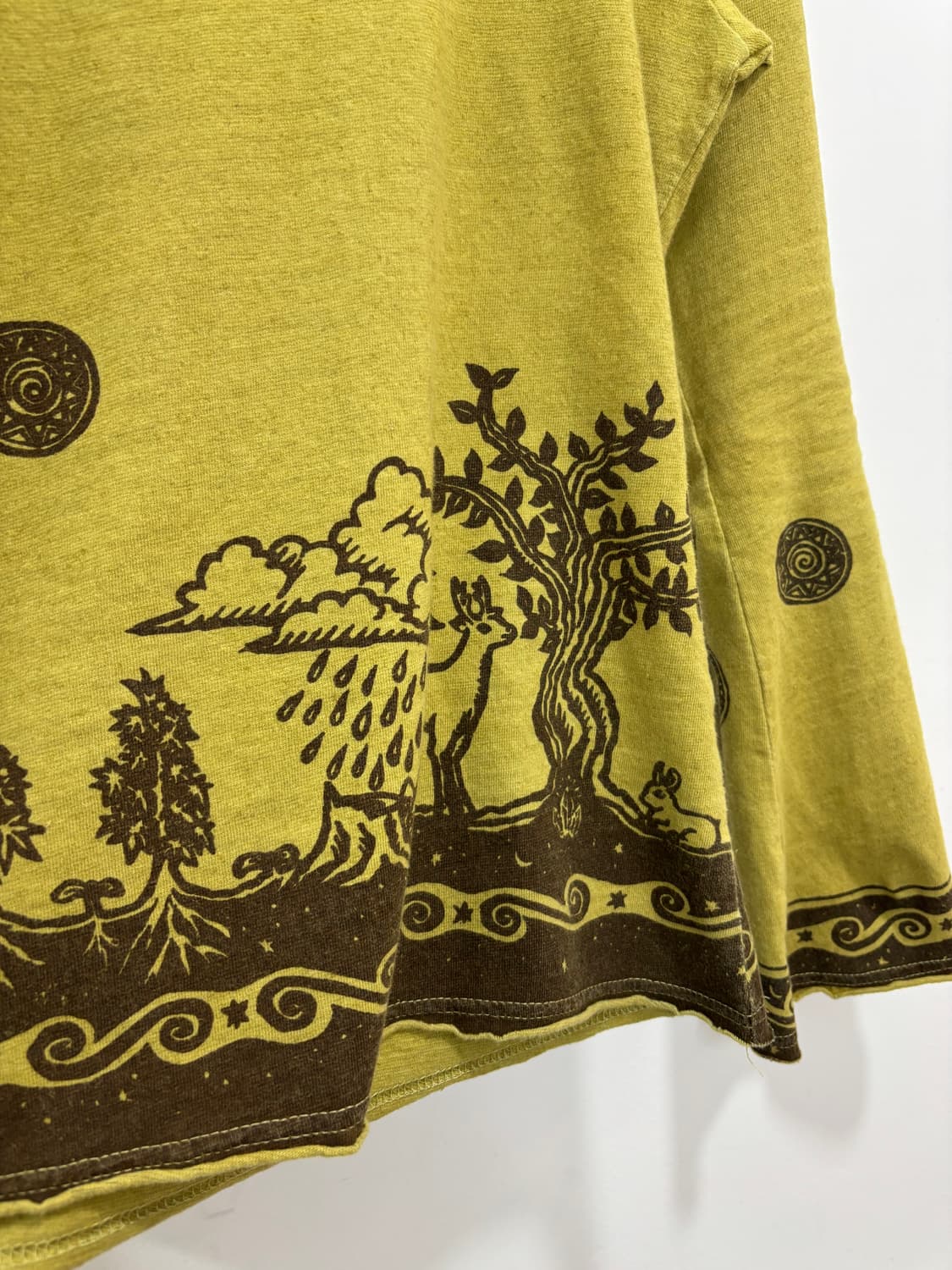 일본빈티지 히피 슬리브 긴팔 티셔츠 상품이미지5