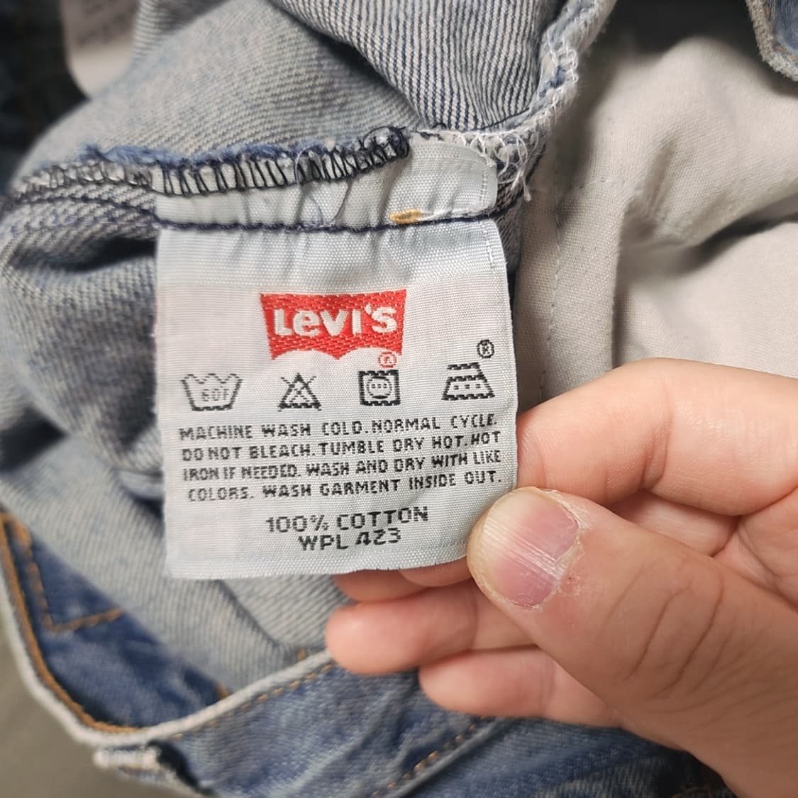 [30] 리바이스 USA 501 청바지 데님팬츠 상품이미지6