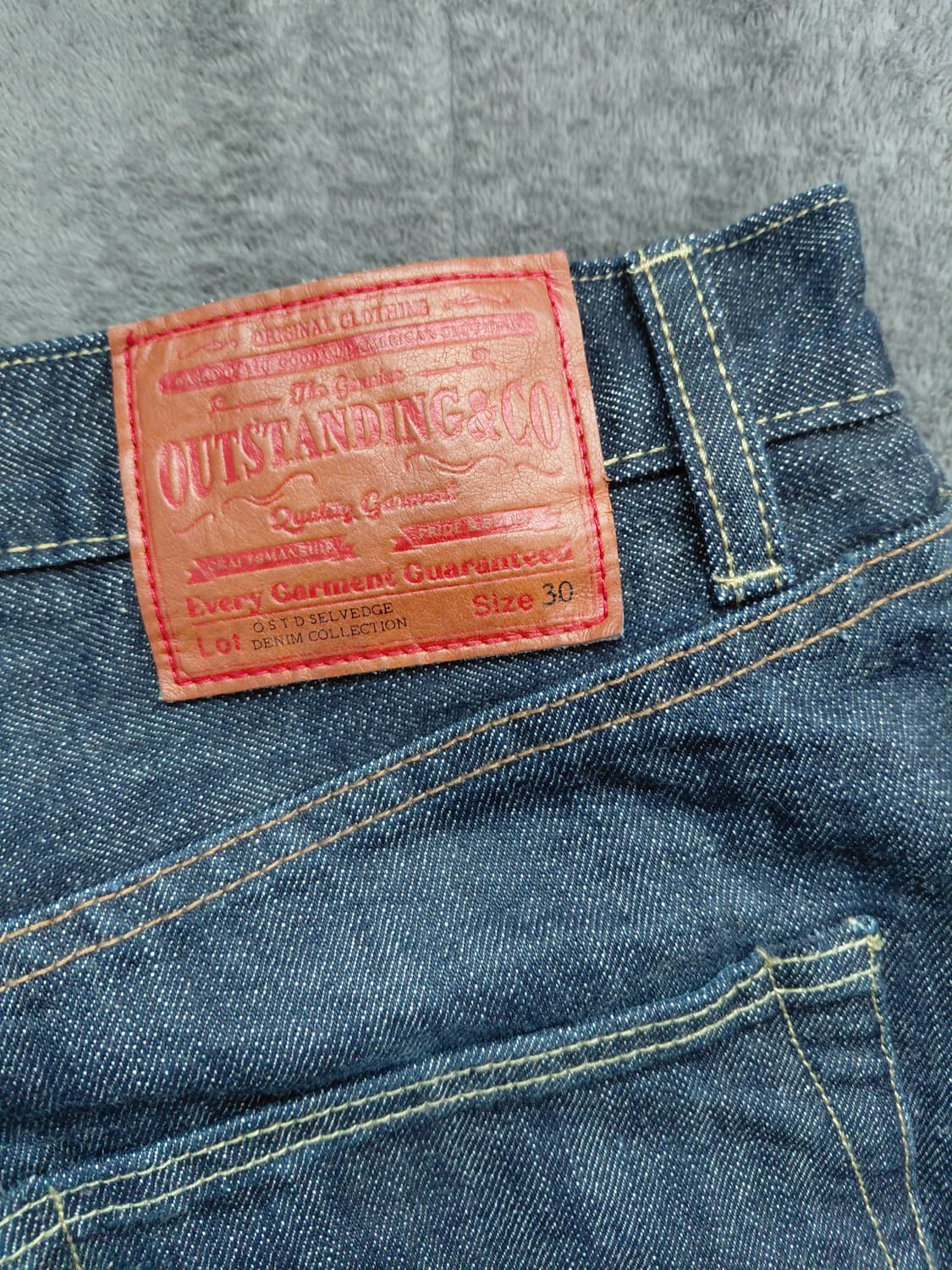아웃스탠딩 셀비지데님 S 30 상품이미지10