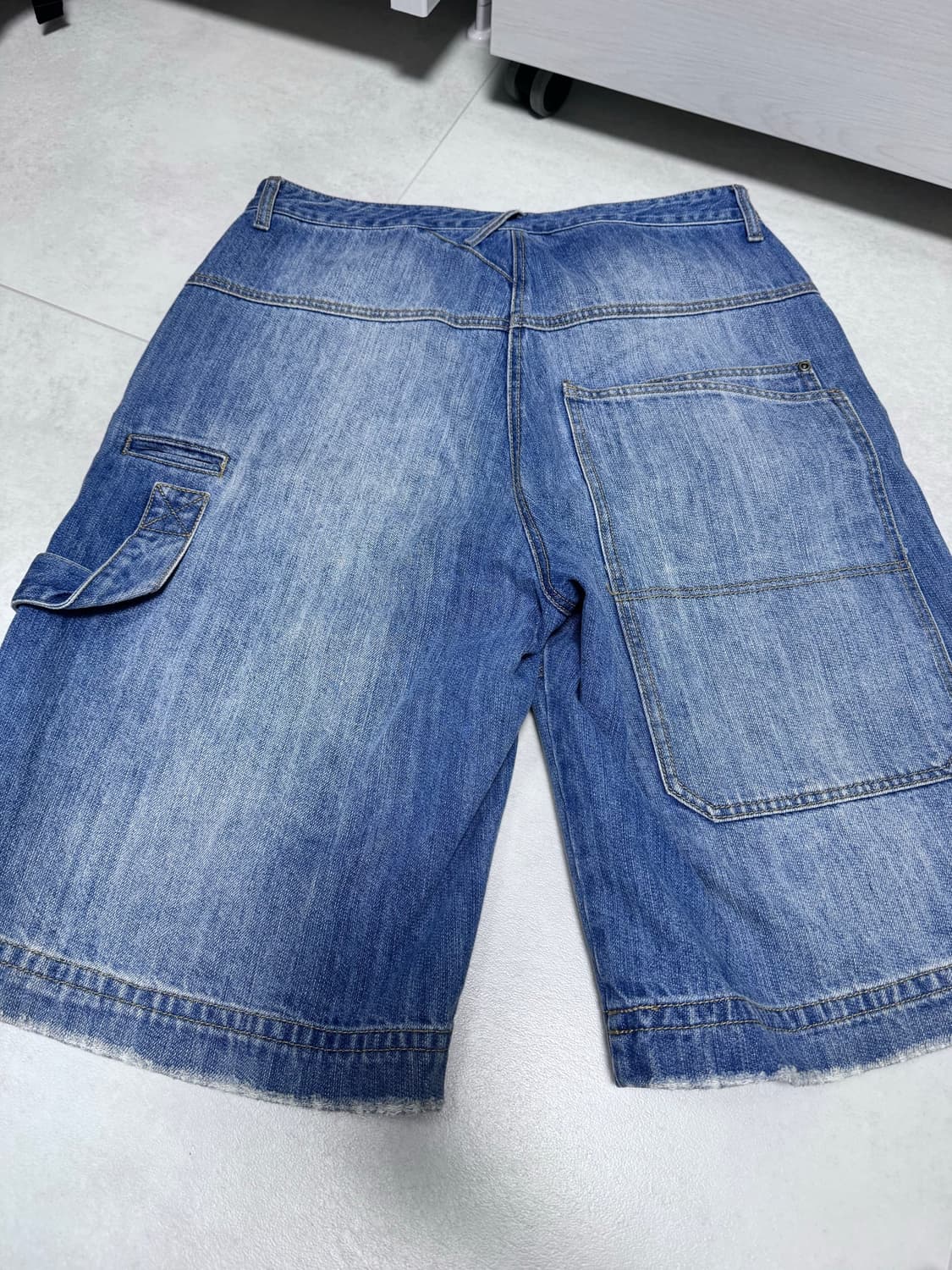 (중고/L) ETCE DENIM BERMUDA SHORTS (blue) 상품이미지5