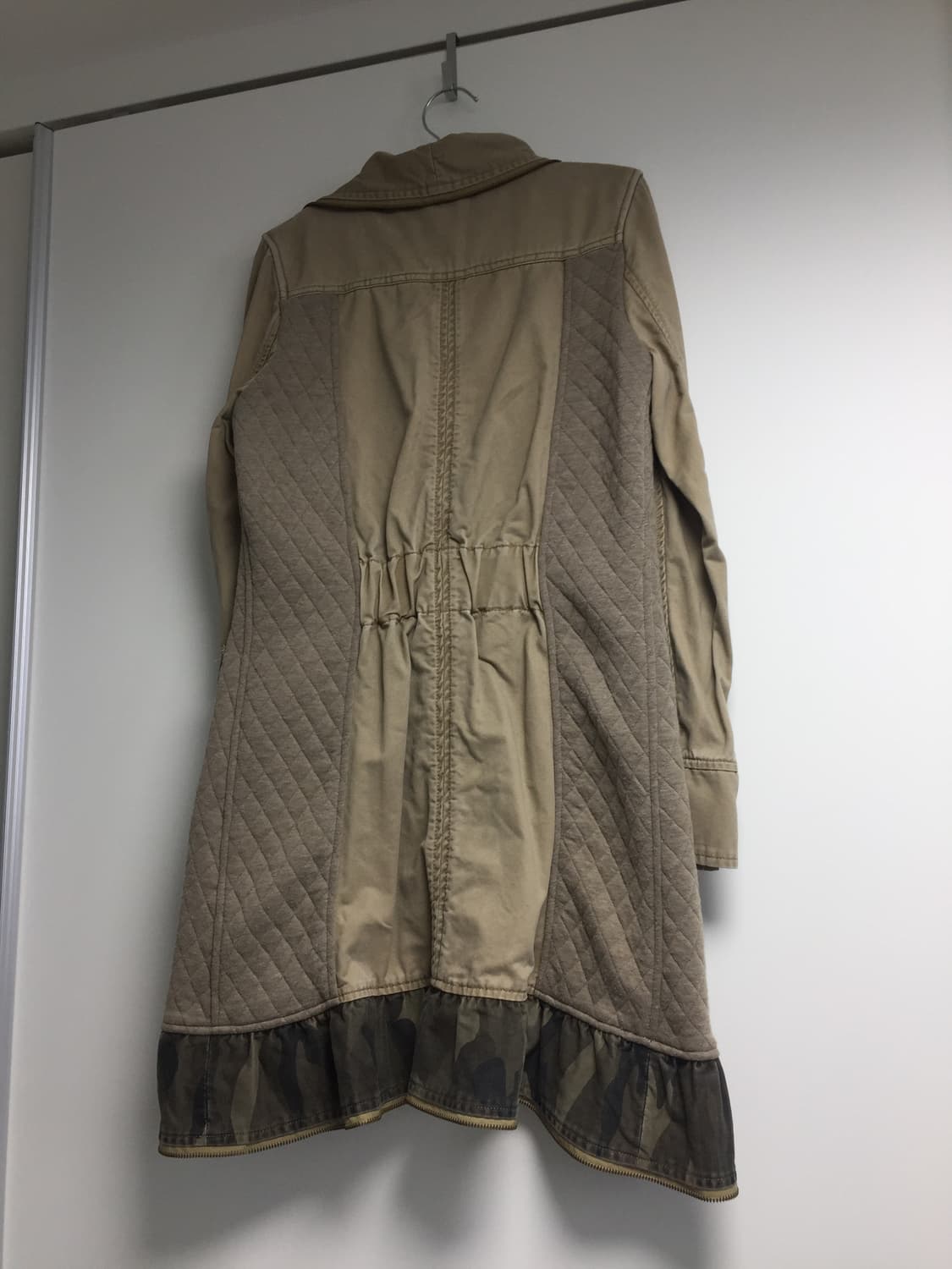 military pattern long jacket 상품이미지6
