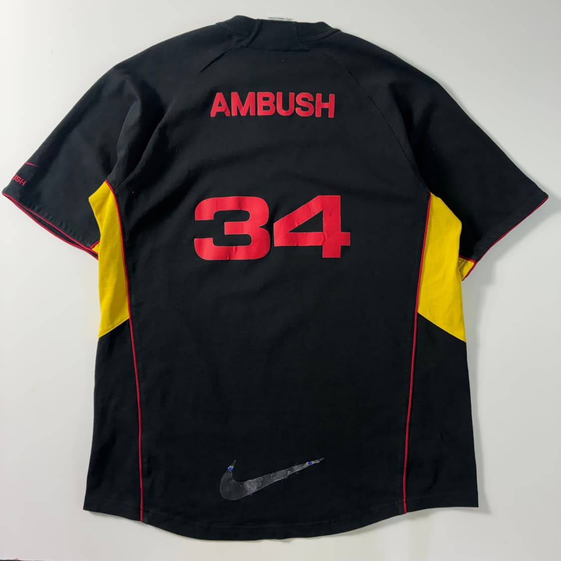 Nike  나이키 x 앰부쉬 져지탑 블랙 반팔 티셔츠  상품이미지4