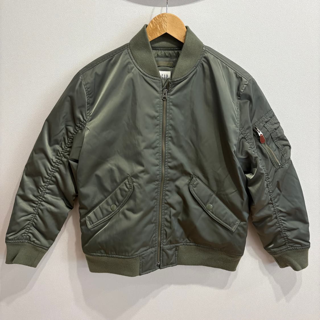 GAP 키즈 카키 항공점퍼 XXL 상품이미지1