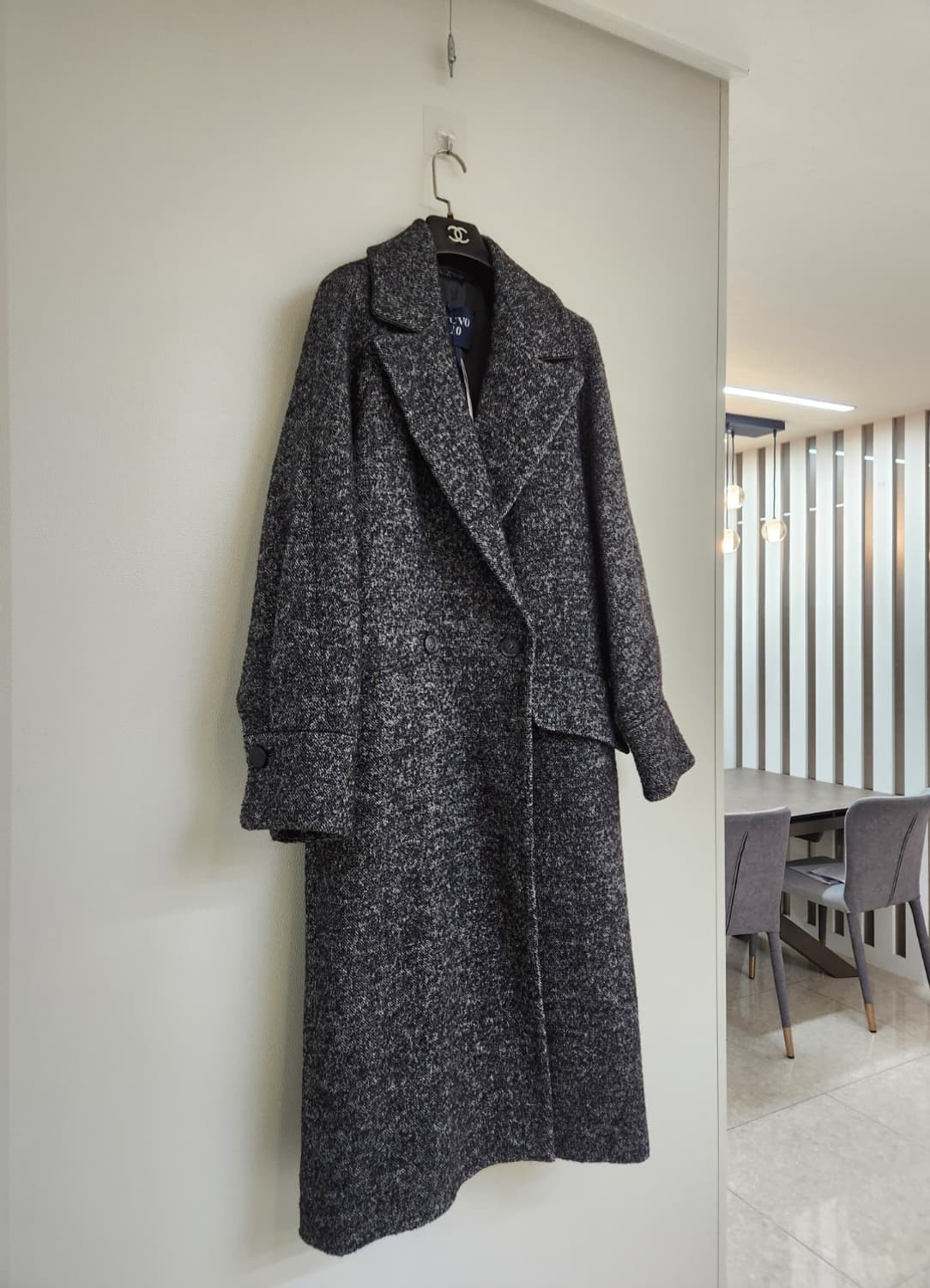 LYNN 린컴퍼니 누보텐 보카시 울블렌드 롱코트 프리사이즈 상품이미지7