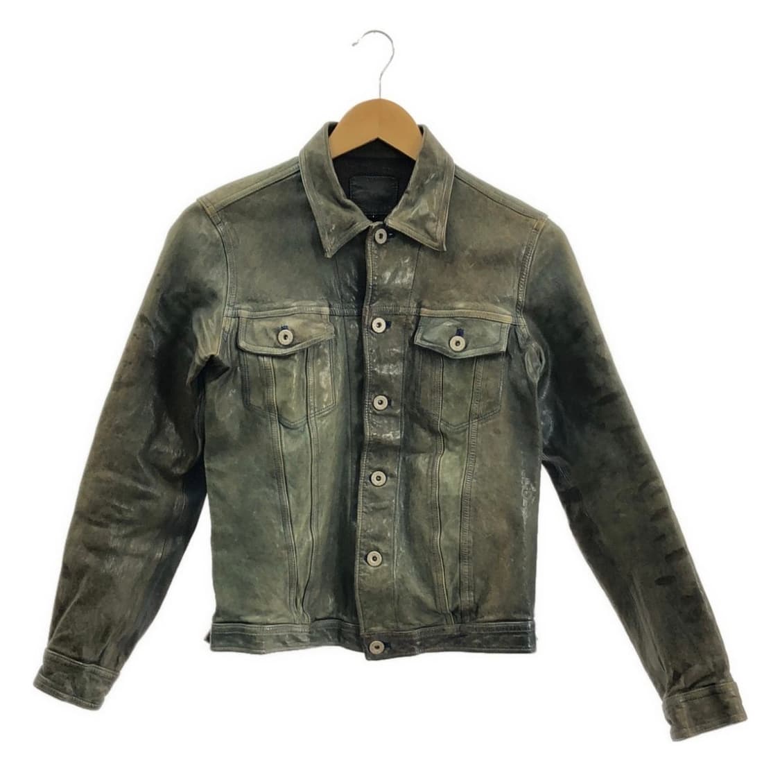 ISAMU KATAYAMA BACKLASH Leather Jacket 상품이미지1