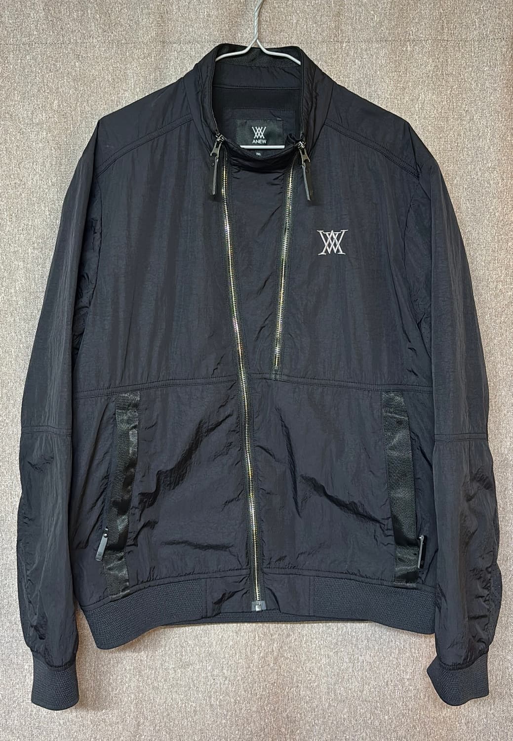 어뉴 ANew 블랙 바람막이 점퍼 2xl (어뉴 파우치증정) 상품이미지2