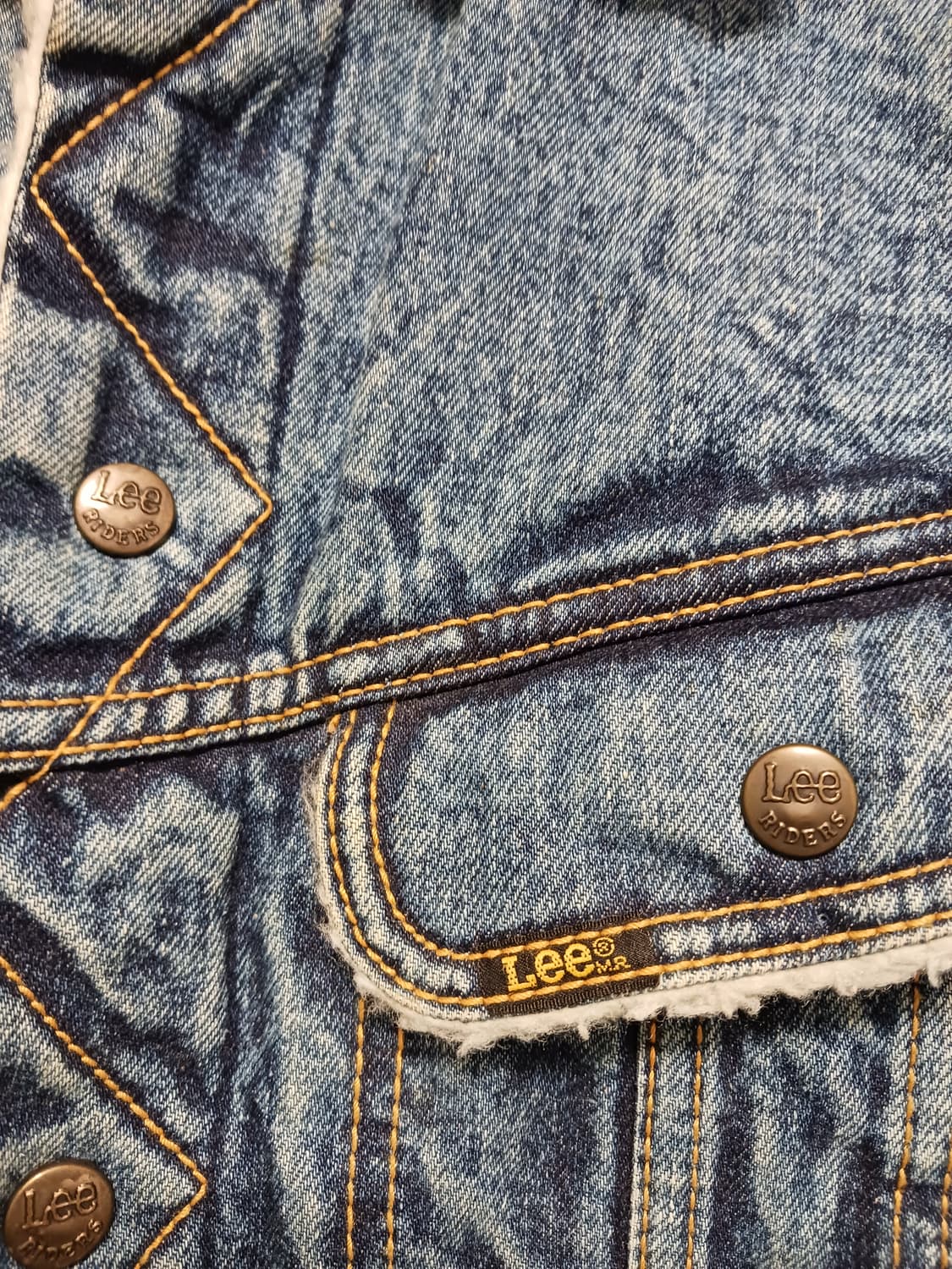 올드스쿨) LEE 쉐르파 데님자켓 상품이미지2