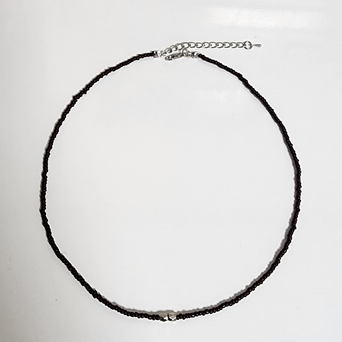 남자 갈색 심플 목걸이 상품이미지1