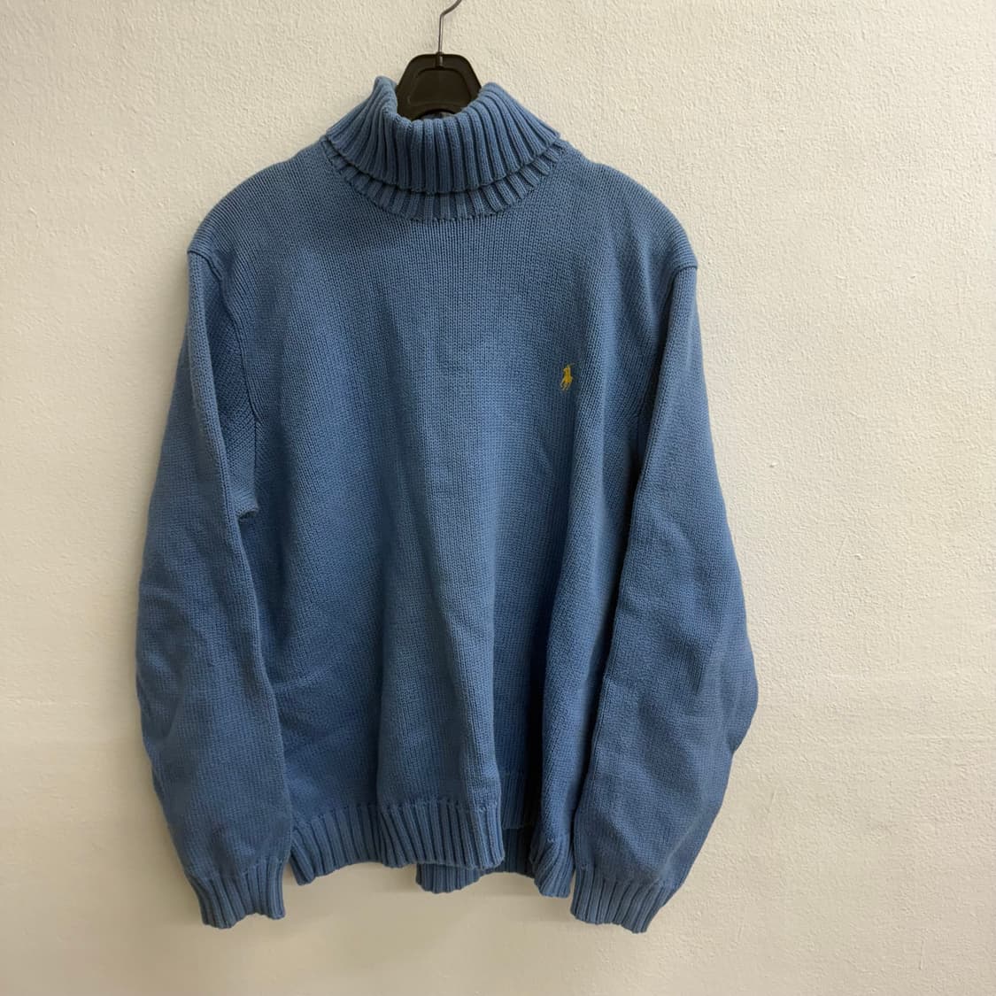 폴로 랄프로렌 블루 터틀넥 니트 XL 상품이미지1