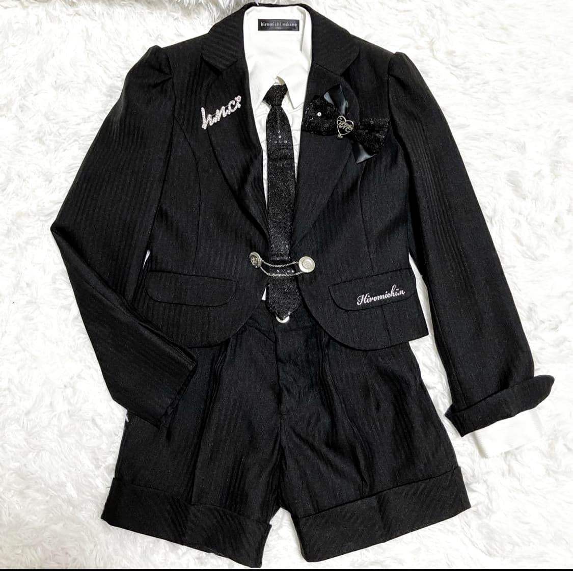 빈티지 자켓 블라우스 팬츠코디세트 달천 대장 y2k긱시크 로리타 핀터깔 상품이미지1