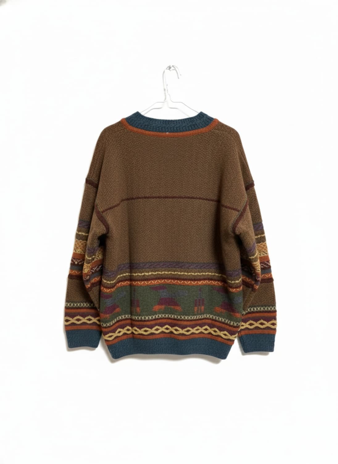 대장급)스노위피크 빈티지 반집업 니트/snowy peak 상품이미지2