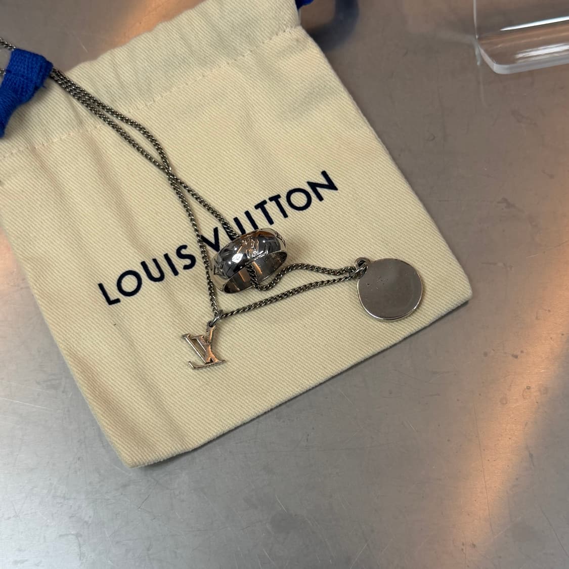 [리오브전포점] 루이비통 모노그램 참스 목걸이 상품이미지3