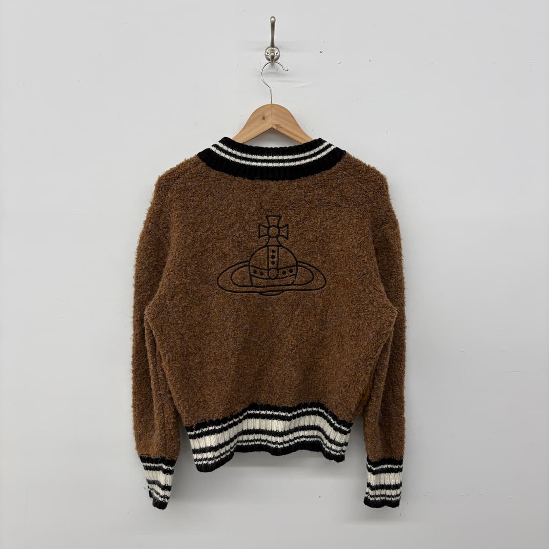 비비안웨스트우드 브라운 니트 가디건 여성 S 상품이미지6