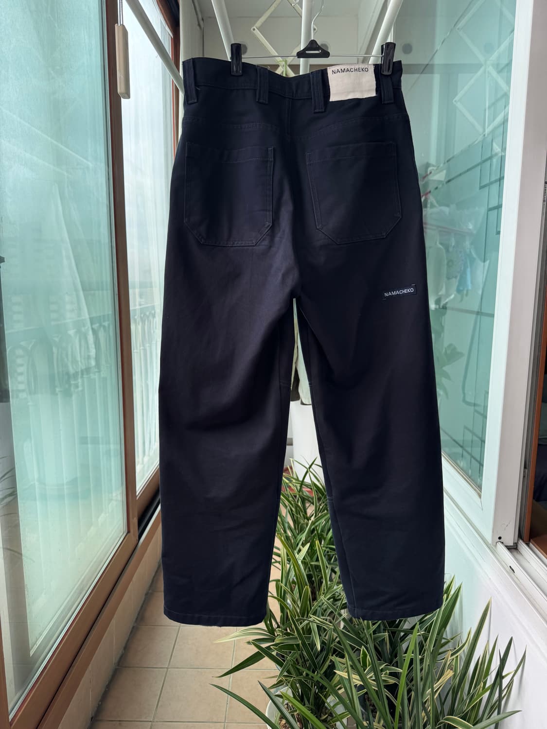 namacheko 나마체코 pants navy S 상품이미지1