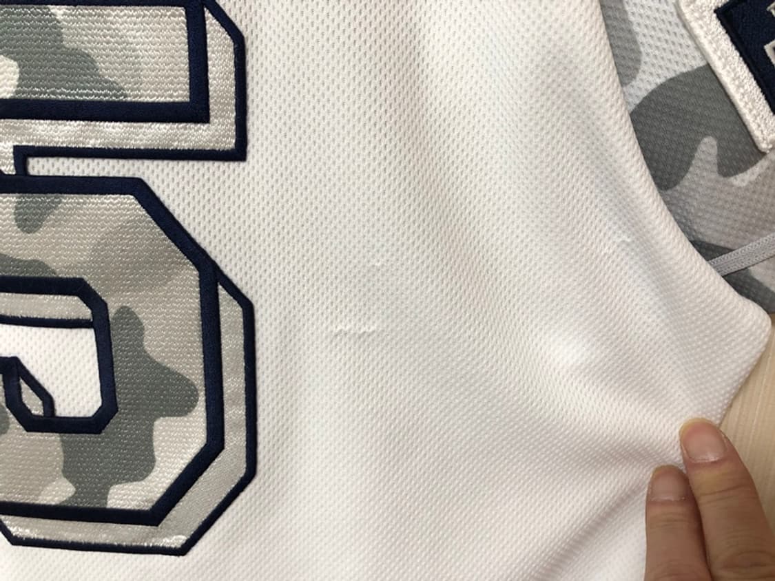 KBO 필라 두산베어스 어센틱 밀리터리유니폼/져지 110 #25 양의지 상품이미지10