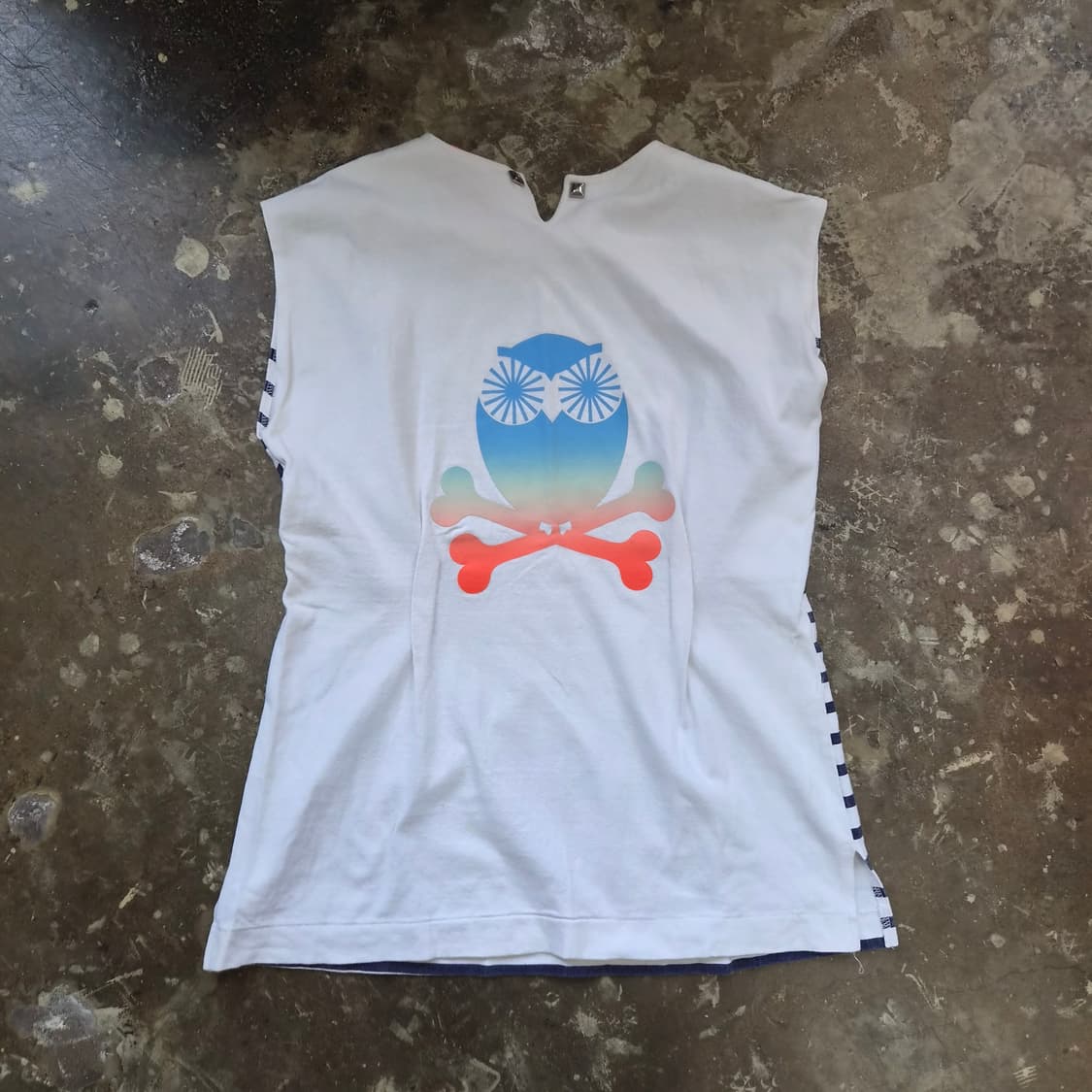 F) 럭키슈에뜨 마린룩 스트라이프 티셔츠 나시 티셔츠 상품이미지3