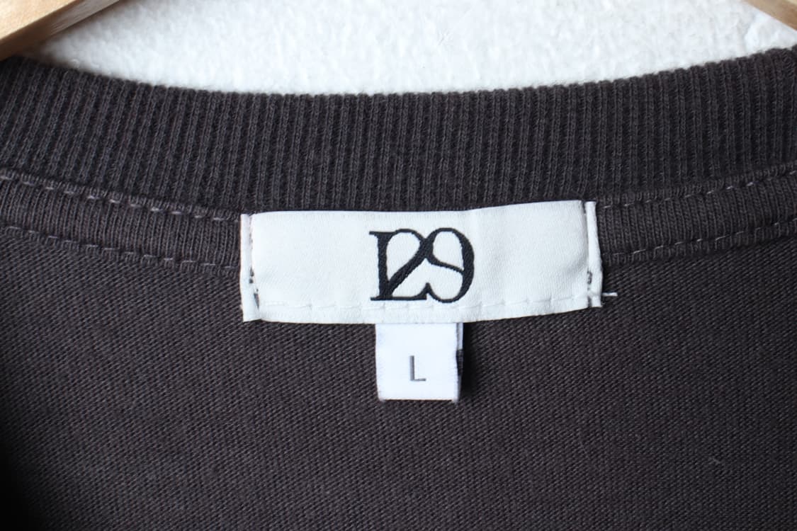 W(L-XL) 일리고 반팔 티셔츠 프루티 오버핏 차콜-H31180 상품이미지6