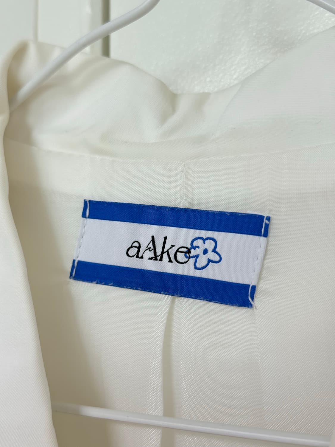 아케 카라 화이트 블루종 상품이미지5