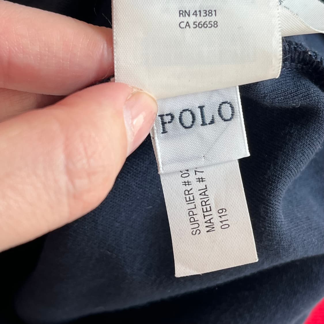 폴로 자수포니 코튼 트랙탑 집업 상품이미지5