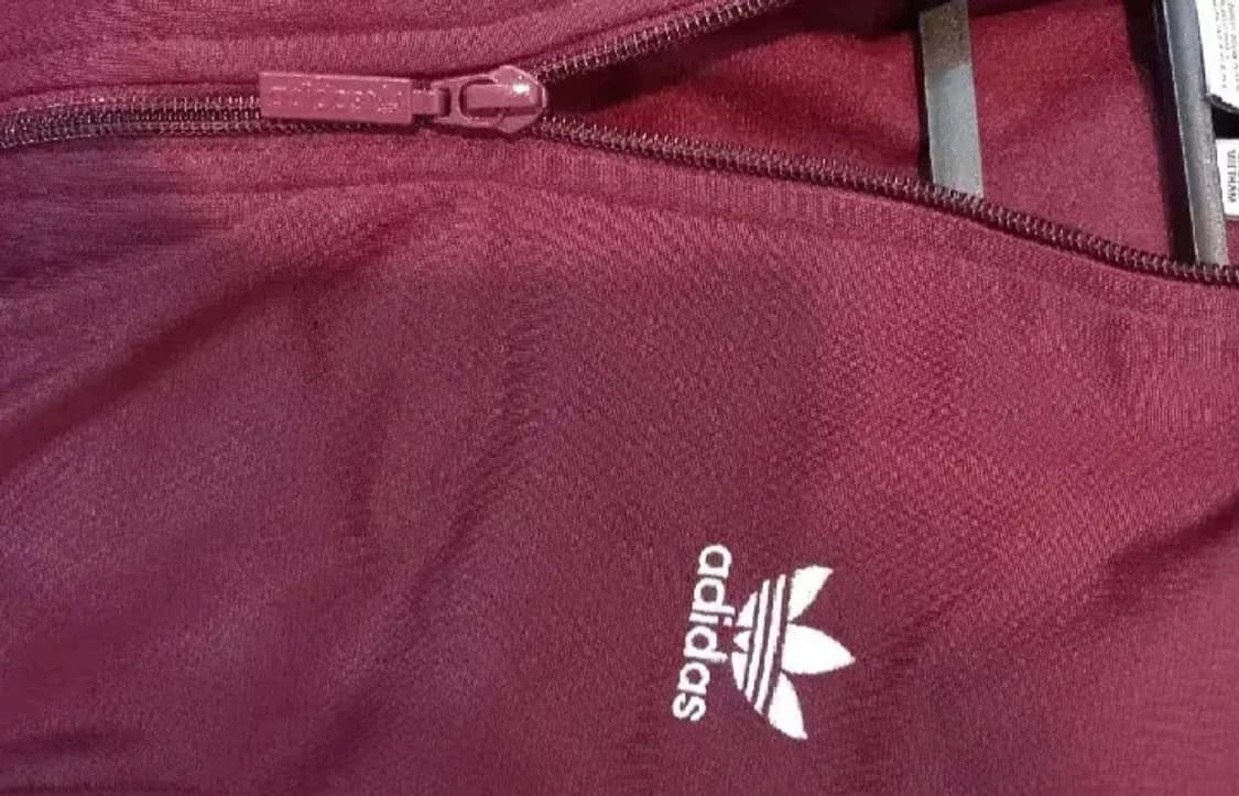 아디다스 파이어버드 버건디 트랙탑 저지 져지집업 80~85 상품이미지3
