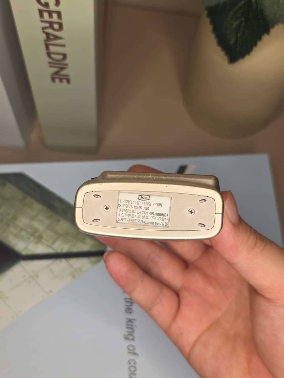 캐논 익서스750 / 레트로 빈티지 디카CCD 상품이미지6