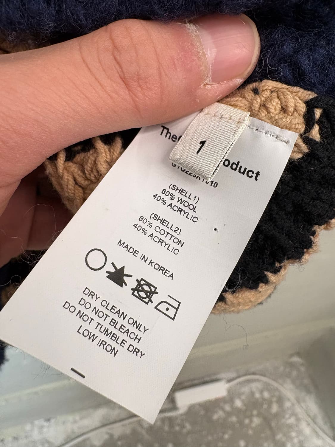 더오픈프로덕트 컷아웃 니트 상품이미지9